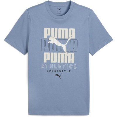 Puma Graphic Stacked Tee pánské triko modrá – Hledejceny.cz