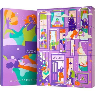 Avon 12 Days of Me-time Moments Adventní kalendář s 12 kosmetickými produkty pro ženy – Zbozi.Blesk.cz