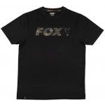 Fox Tričko Chest Print Black Camo – Zboží Mobilmania