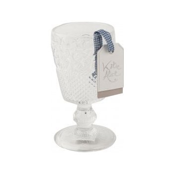 Creative Tops Katie Alice Vintage Indigo Sklenice Clear Goblet 250 ml