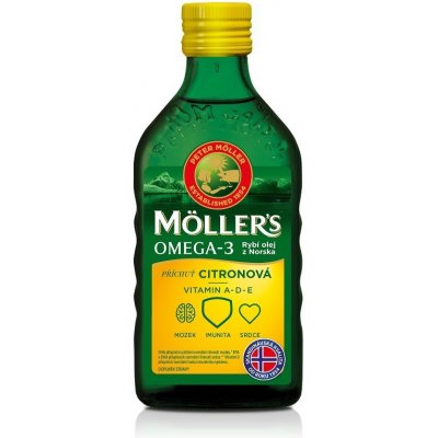 Orkla Health A/S Mollers Omega 3 Citron 250 ml – Zbozi.Blesk.cz