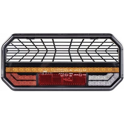 Kamar LED dynamické světlo na přívěsy , 5 funkcí, 235x110 mm, levé – Hledejceny.cz