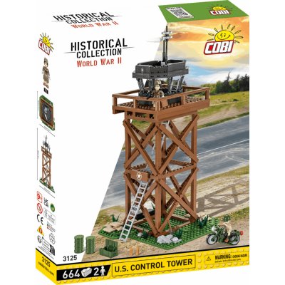 Cobi 3125 World War II Americká kontrolní věž 1:35 – Zboží Dáma