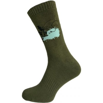 Termo Rybářské bavlněné ponožky VV