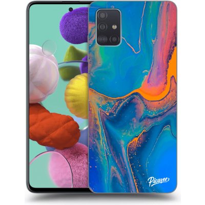 Pouzdro Picasee silikonové Samsung Galaxy A51 A515F - Rainbow čiré – Zboží Mobilmania