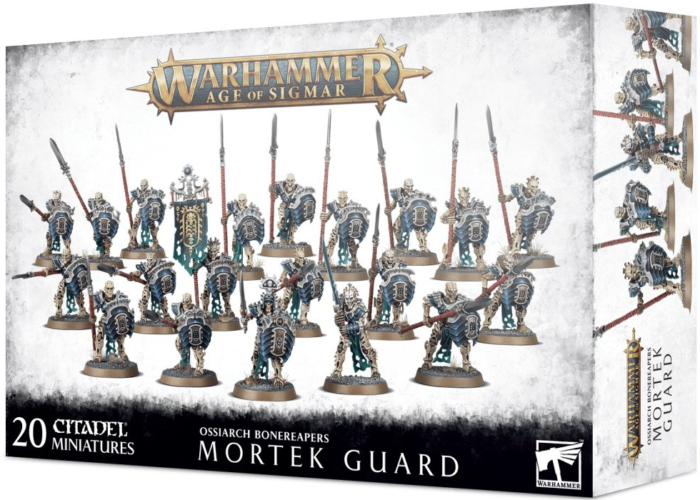 Warhammer Age of Sigmar Ossiarch Bonereapers Mortek Guard