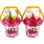 Teddies Sada na písek kbelík formičky zmrzlina Modrá – Sleviste.cz