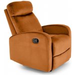 Halmar Relaxační křeslo WONDER skořicové s funkcí houpání – Zboží Dáma