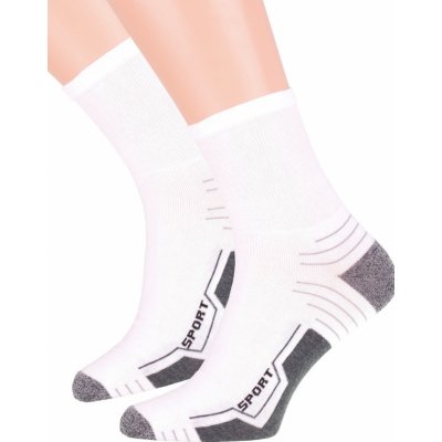Pánské sportovní ponožky 057 bílá