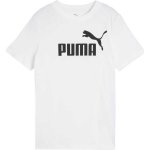 Puma ESSENTIALS NO. 1 LOGO TEE G Dívčí triko, bílá – Zboží Dáma