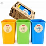 CURVER ECO Friendly 02173-999 3 x 9 l Set košů na tříděný odpad – Hledejceny.cz