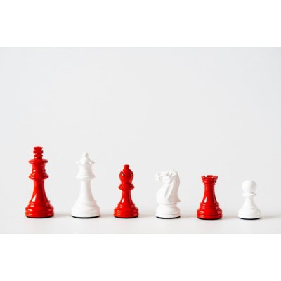 Dřevěné figurky Staunton Red&White – Zboží Živě