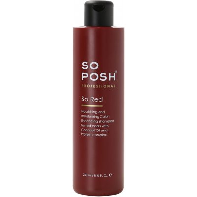 So Posh šampon pro zvýraznění červené srsti 250 ml – HobbyKompas.cz