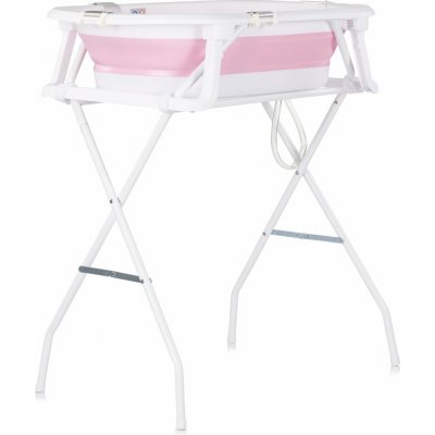 CHIPOLINO Vanička s podložkou a stojanem Malibu Pink – Sleviste.cz