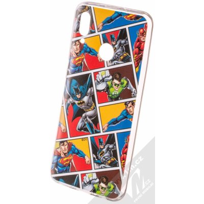 Pouzdro DC Comics Liga spravedlnosti 001 TPU ochranné silikonové s motivem Huawei P Smart 2019 vícebarevné – Zboží Mobilmania