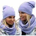 Fashionweek dámský zimní set čepice a šála ZIZI-K6 Lila – Hledejceny.cz