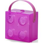 LEGO® box fialová 17.3 cm 11.7 cm 11.7 cm – Zboží Dáma