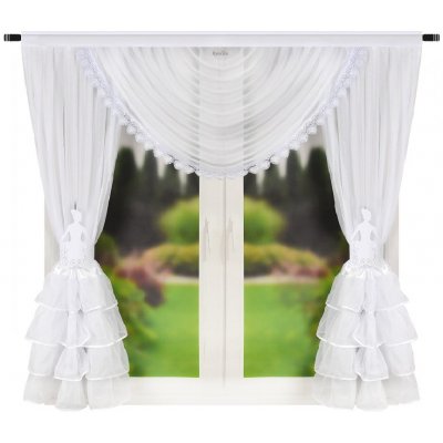 LiS Hotová voálová záclona BT 257, 180 x 160 cm – Hledejceny.cz