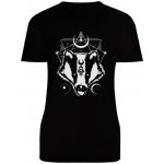 Tričko s potiskem Okultní jezevec dámské Černá – Zboží Mobilmania
