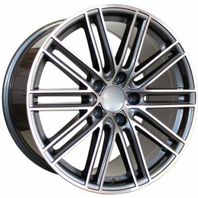Racing Line B1274 8.5x20 5x130 ET50 grey polished – Hledejceny.cz