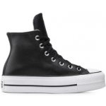 Converse Chuck Taylor All Star Lift Hi 561675 black/black/white – Zboží Dáma