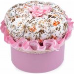 Jehelníček s úložným prostorem Ø8,5 cm - krémová nejsvět. béžová – Hledejceny.cz