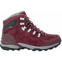 Jack Wolfskin trekingová obuv Refugio Texapore Mid W 4050871 bordó