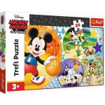 Trefl Mickey Mouse sportuje MAXI 24 dílků – Zboží Mobilmania