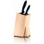 BANQUET Stojan dřevěný na keramické nože BRILLANTE 24,5 cm, se štětinami – Zboží Mobilmania