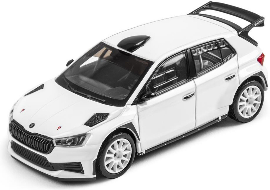 ABREX ŠKODA FABIA III RS Rally2 bílá 1:43