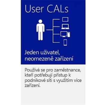 OEM Microsoft Windows Server CAL 2016 CZ 1 User CAL R18-05223