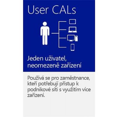 OEM Microsoft Windows Server CAL 2016 CZ 1 User CAL R18-05223 – Zboží Živě