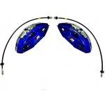 Přední 4-pístové brzdové třmeny Brembo BMW E23 / E28 / E32 / E34 / E38 / E39 / E60 / E61 / E63 / E64 pro kotouče 348x36mm (modré 34116891273 / 34116891274) – Hledejceny.cz