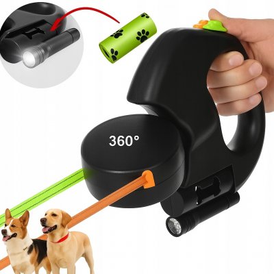 Oh!dog Vodítko pro dva psy páska – Sleviste.cz