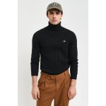 Gant Cotton Cable Turtle Neck černá – Zbozi.Blesk.cz