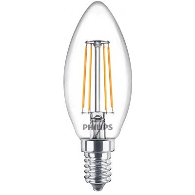 Philips CorePro zzz LEDCandle ND 4.3-40W E14 840 B35 CL G LED žárovka 4,3W 470lm – Hledejceny.cz