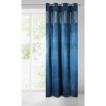 HOTOVÝ ZÁVĚS GALA 140X250 CM MODRÁ NÁMOŘNÍCKA – Sleviste.cz