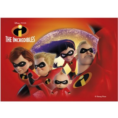 Dekora - Jedlý papír - The Incredibles - Úžasňákovi – Zbozi.Blesk.cz