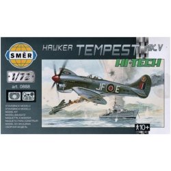 Směr Model Hawker Tempest MK.V HI TECH 14 2x17 3 cm v krabici 25x14 5x4 5 cm 1:72