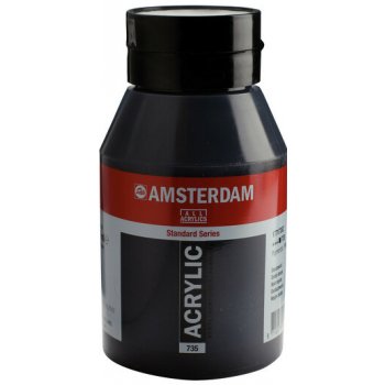 Amsterdam Standard akrylová barva 500 ml 735 Oxide Black