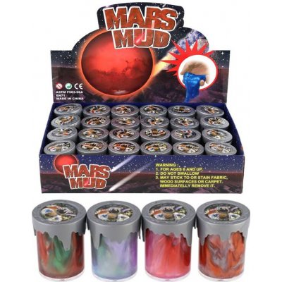 Teddies Mars Mud Metalický sliz v kelímku 80 g – Sleviste.cz