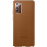 Samsung Leather Cover Galaxy Note20 Brown EF-VN980LAEGEU – Hledejceny.cz