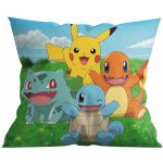 Halantex Polštář Pokémon oboustranný 40x40 – Zboží Dáma