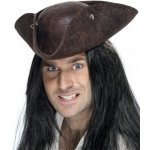 Hnědý pirátský klobouk – Zboží Dáma