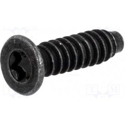 FISCHER ELEKTRONIK KN3041 SLS 30X12 SCHWARZ Vrut; 3x12; Hlava: kuželová; Torx®; ocel; černěné – Hledejceny.cz
