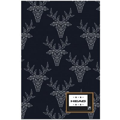 HEAD Poznámkový blok B5 Deer, HD-168,160 listů, čtverečkovaný – Zboží Živě