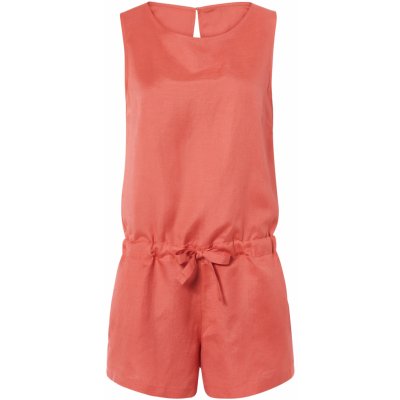 Esmara dámský lněný overal s páskem v pase meruňka – Zbozi.Blesk.cz