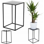 DekorStyle Květinový stojan Charr 40 cm černý – Zboží Dáma DekorStyle Květinový stojan Charr 40 cm černý – Zboží Dáma