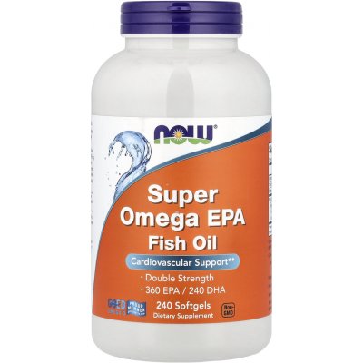 Now Foods Super Omega EPA 240 kapslí – Hledejceny.cz