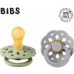 Bibs Boheme dudlíky přírodní kaučuk 2ks Sage Nočný / Cloud Nočný – Zboží Dáma